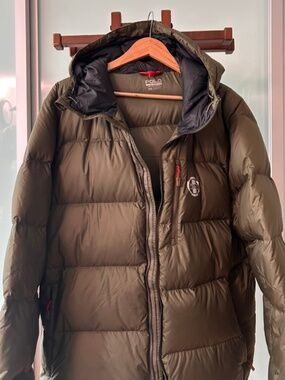 Ralph Lauren Polo Puffer Jacket, Khaki, Men's XXL